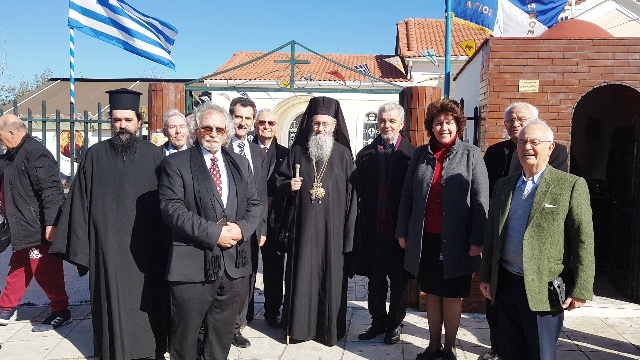 Στόν Ἅγιο Χαράλαμπο μέ τούς Ναυπακτίους τῆς Πάτρας