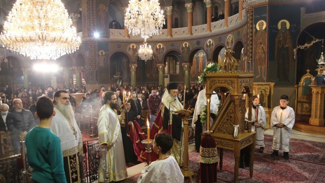 Ἡ Β Στάση τῶν Χαιρετισμῶν στὸ Ἀγρίνιο