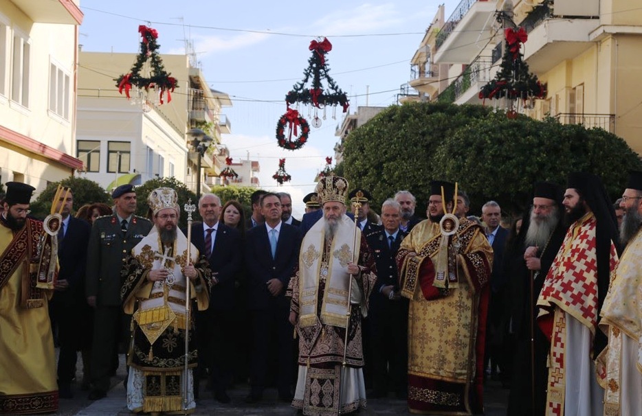 Ἡ πανήγυρις τοῦ Ἱεροῦ Μητροπολιτικοῦ Ναοῦ Ἁγίου Σπυρίδωνος Μεσολογγίου