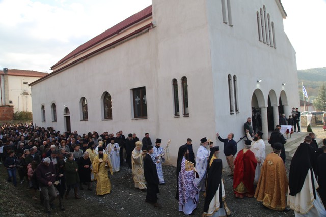 Ἐγκαίνια Ναοῦ τοῦ Ἁγίου Καλλινίκου στὴν Περίκλειας Ἀλμωπία