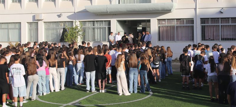 Ἁγιασμοὶ γιὰ τὴν νέα σχολικὴ χρονιά, στὴν Ναύπακτο