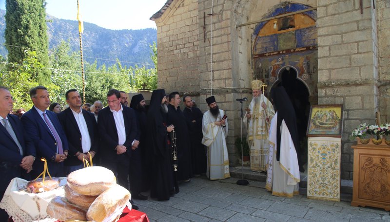 Ἑορτή τῆς Κοιμήσεως τῆς Θεοτόκου στήν Ναυπακτία