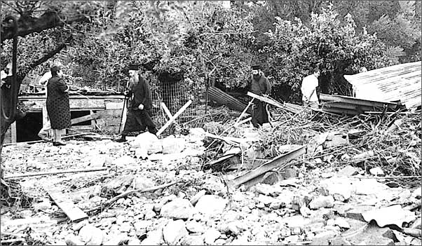 Βιβλικές καταστροφές από τις πλημμύρες