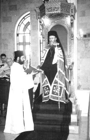 Κύριο θέμα: Επίσκεψη του Μητροπολίτου κ. Ιεροθέου - Στην Μέση Ανατολή