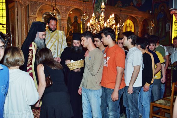 Θεία Λειτουργία για τους υποψηφίους  