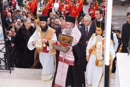 Ο άγιος Πολύκαρπος στην Ναύπακτο