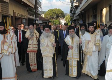 Ομιλία κατά την λιτανεία του αγίου Χριστοφόρου ενώπιον του Προέδρου της Δημοκρατίας κ. Καρόλου Παπούλια