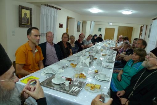 Συνάντηση Ορθοδόξων Σουηδών στήν Ναύπακτο. Π. Benedikt Pohjanen - Ναυπάκτου Ἱερόθεος