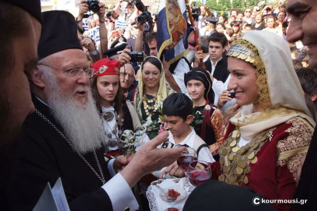 Ὁ Οἰκουμενικός Πατριάρχης στὴν Ναύπακτο